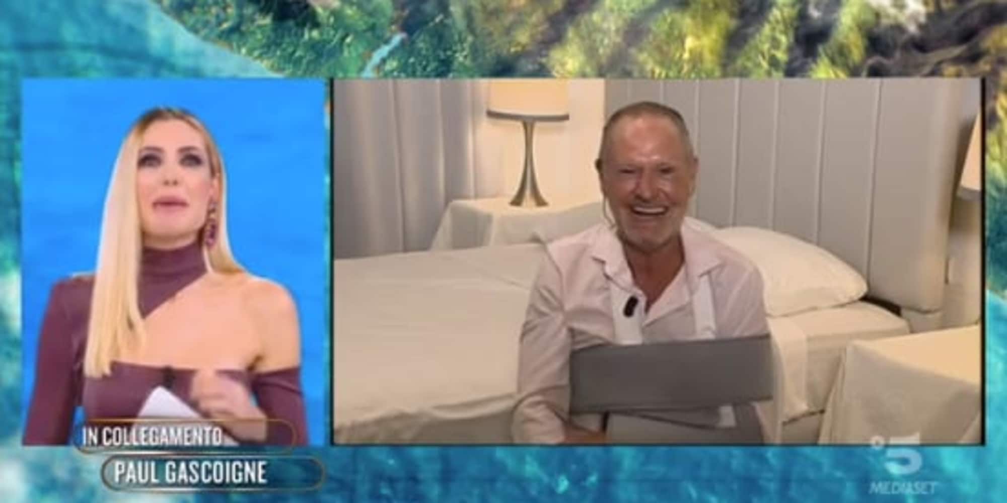 Gascoigne avverte Ilary: "Totti? Lo porto in discoteca"