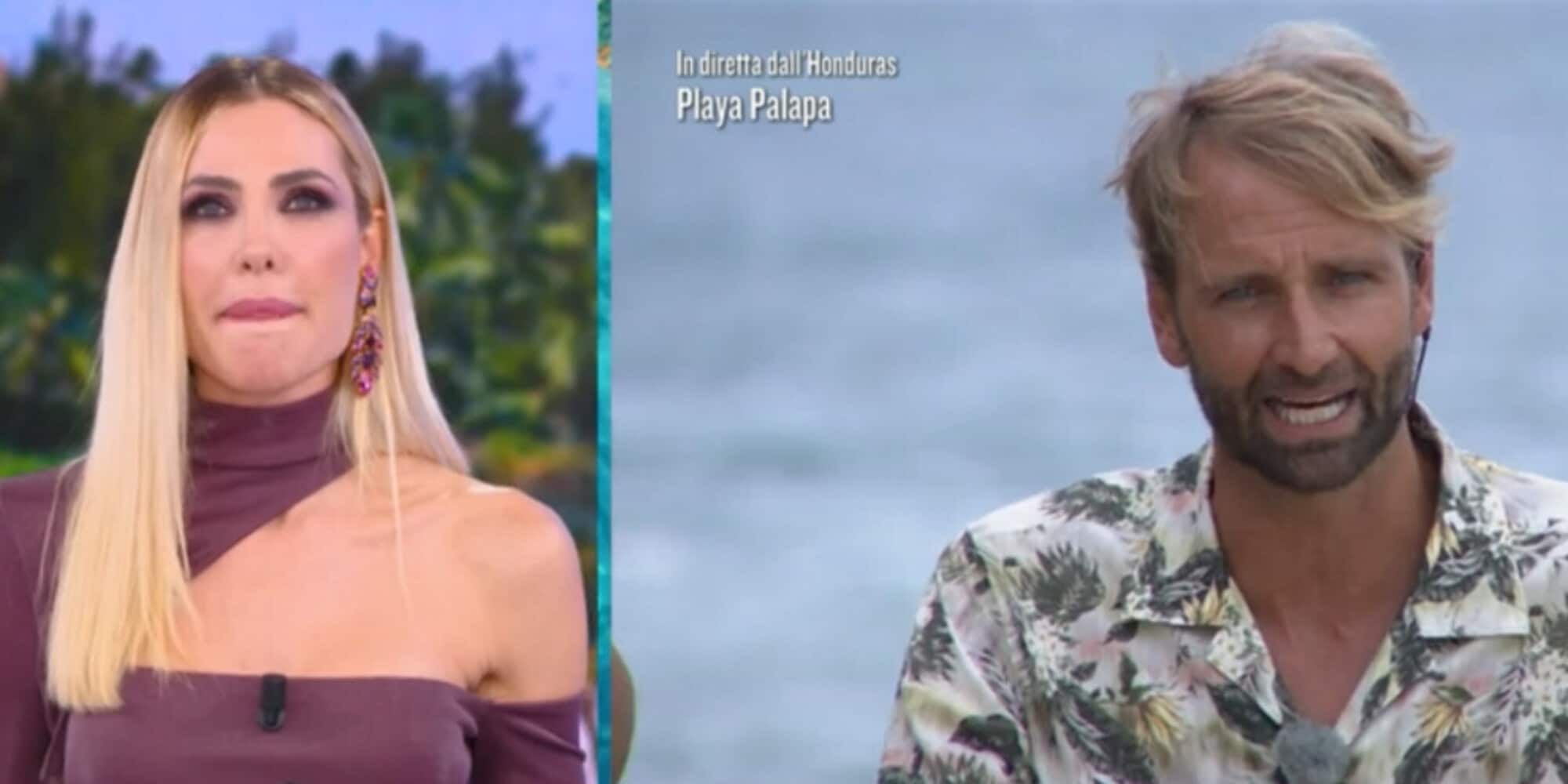 Isola dei Famosi, Ilary Blasi a Rosolino: "Non hai capito niente!"