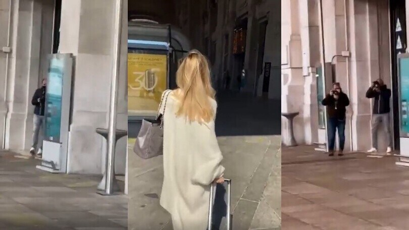 Ilary Blasi, la reazione ai paparazzi appostati