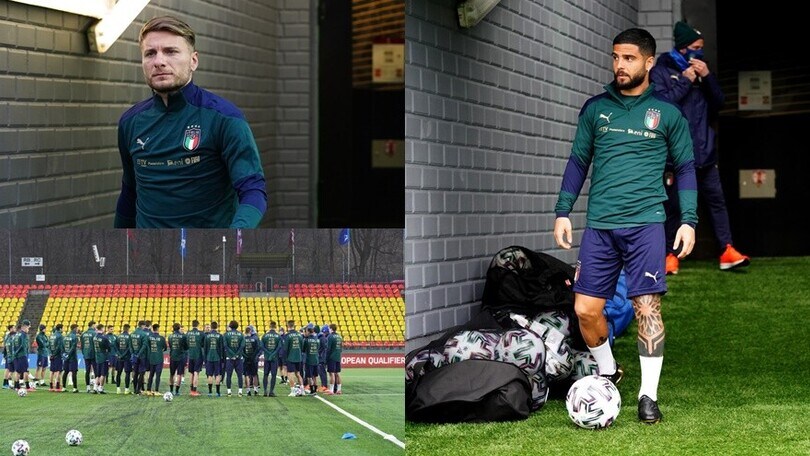 Italia, Insigne scalpita. Immobile si candida per un posto in avanti