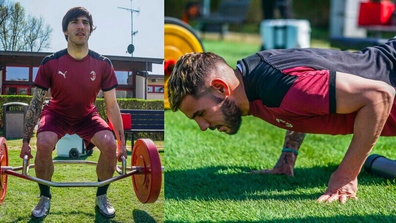 Tonali e Theo Hernandez, che potenza: il Milan lavora duro