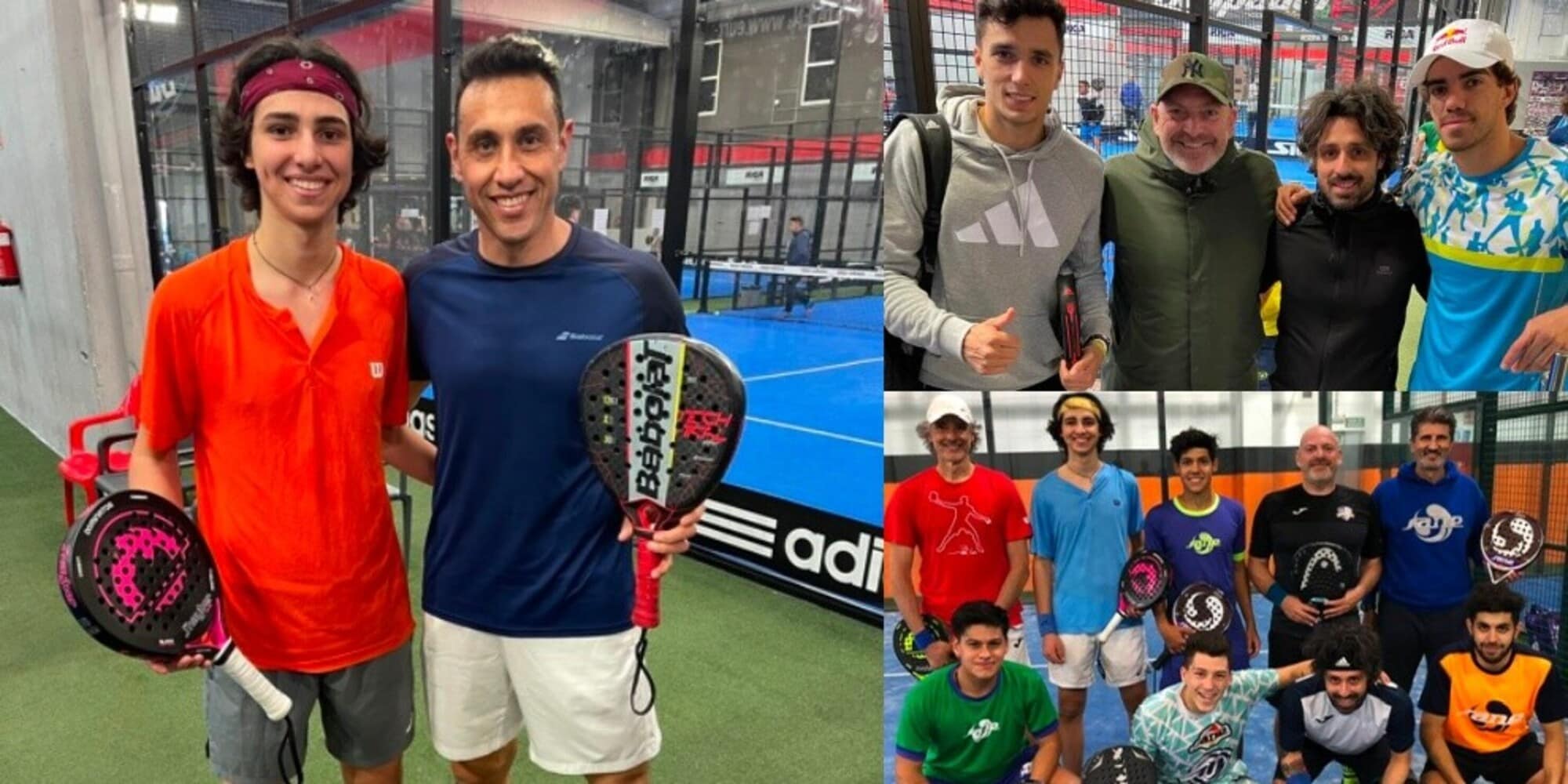 Il Padel Club di Riccione in trasferta a Madrid con Berardi e Poggi