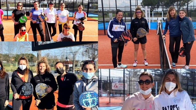Le donne del Baires: il padel a Perugia è... rosa!