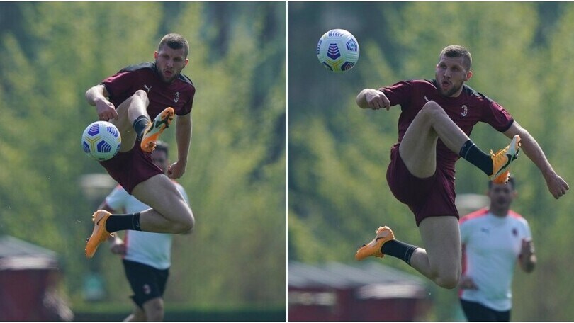 Milan al lavoro: Rebic vola verso il rientro con la Sampdoria