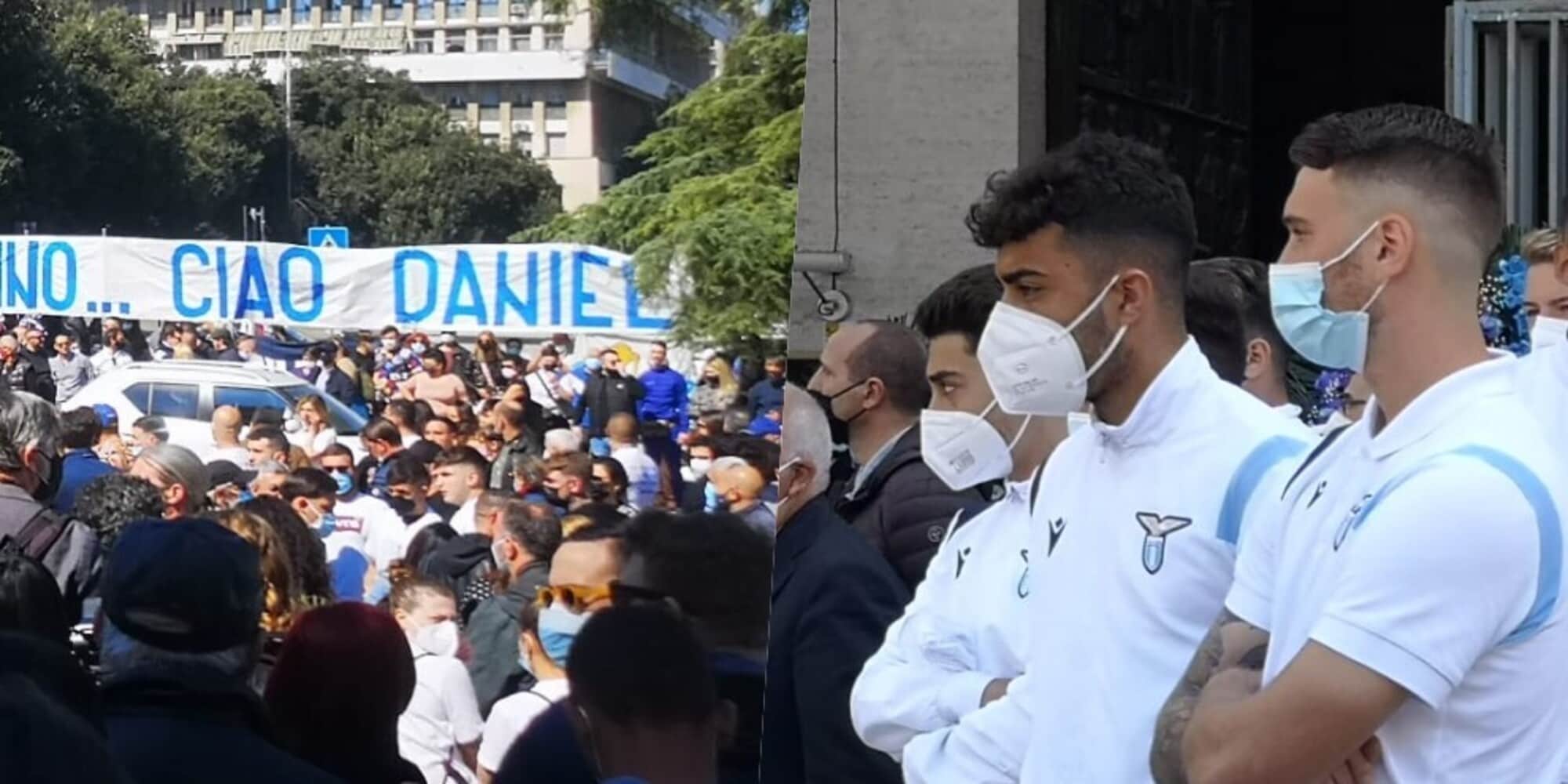 Lazio, l'ultimo saluto a Guerini: "Ciao Daniel"