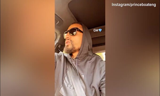 Boateng cantante..alla guida