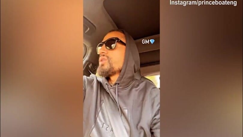 Boateng cantante..alla guida