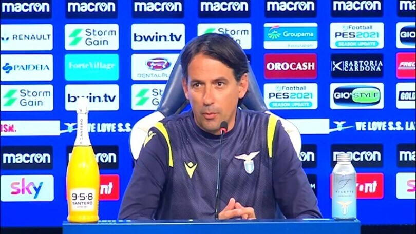 Simone Inzaghi: "Con il presidente nessun problema"