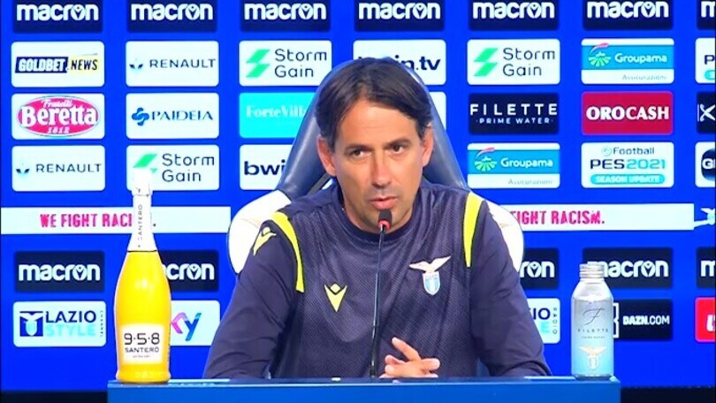 Simone Inzaghi: "Lotito lo sa, la Lazio è al primo posto per me"