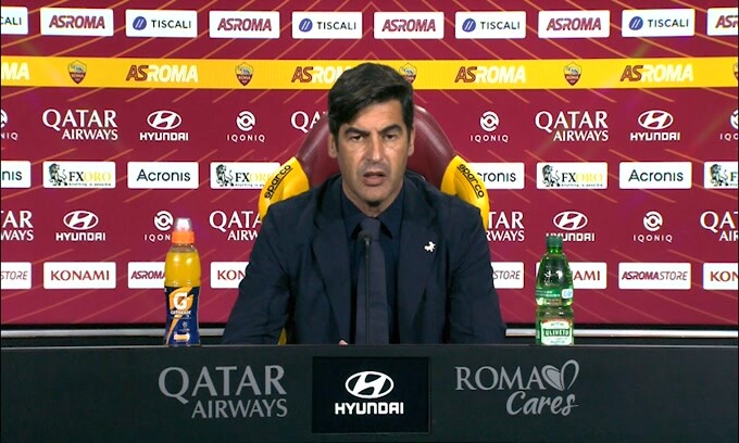 Fonseca: "Smalling non è pronto. Veretout in panchina"