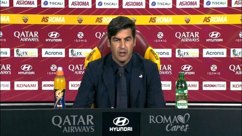 Fonseca: "Smalling non è pronto. Veretout in panchina"