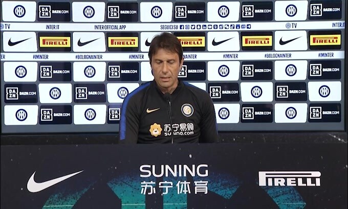 Conte: "Servirà molta attenzione con il Bologna"