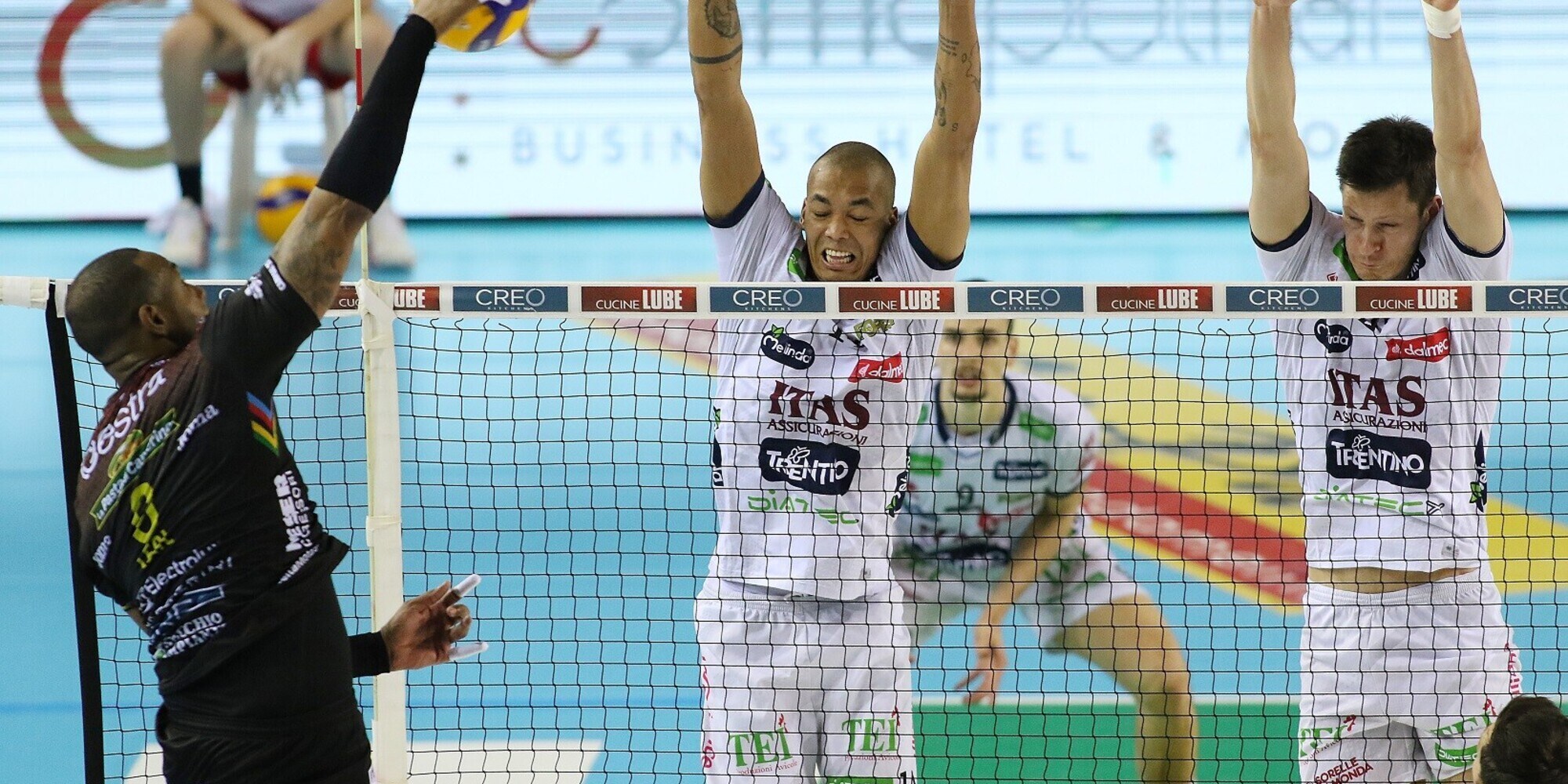 Civitanova-Trento e Perugia-Monza: si gioca Gara 3