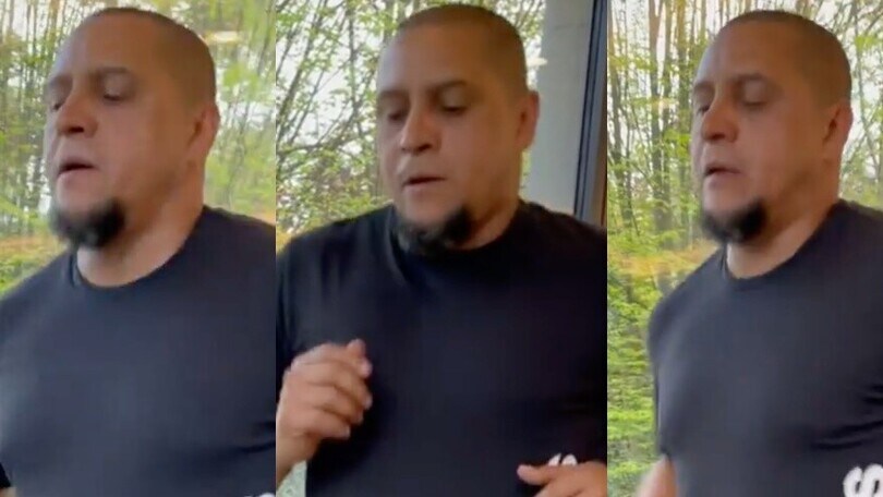 Roberto Carlos si rimette in forma sul tapis roulant
