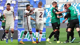 Roma, Pellegrini e Bruno Peres non bastano: 2-2 con il Sassuolo