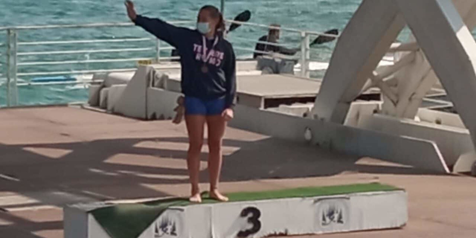 Sara Mrzyglod della Tevere Remo conquista il bronzo nei 5000 di canoa