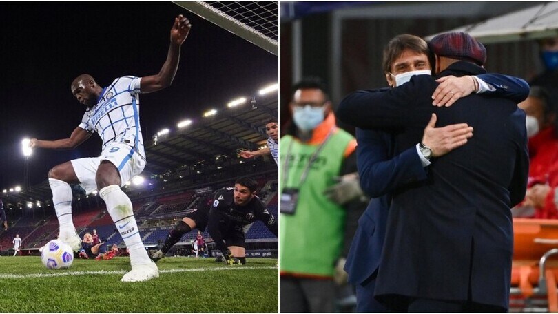 Lukaku gol, Bologna battuto: Inter in fuga scudetto