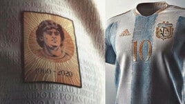 Argentina e Maradona, la maglia ideata sui social fa boom