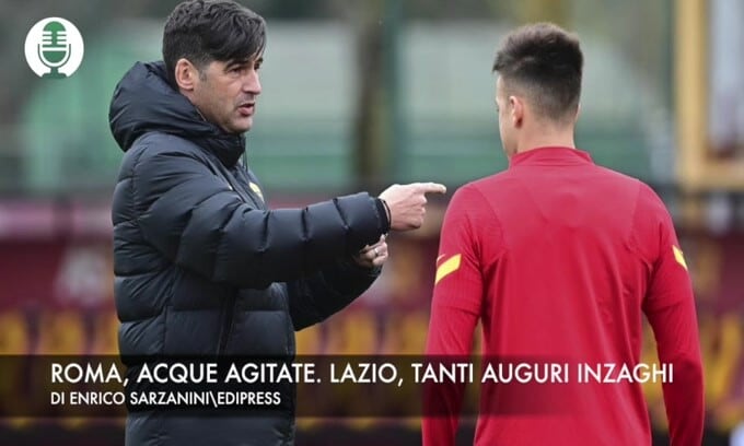Roma, acque agitate. Lazio, tanti auguri Inzaghi