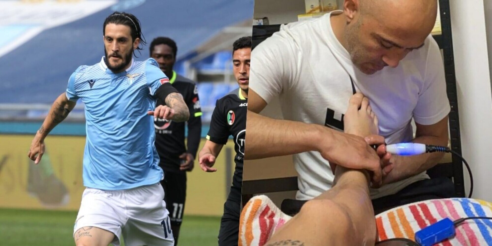 Luis Alberto e la caviglia dolorante: le sue condizioni