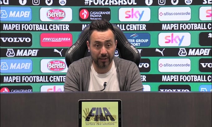 De Zerbi: "Gli esclusI? Noi abbiamo fatto una scelta"