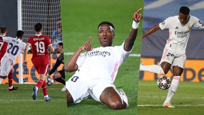 Real Madrid-Liverpool è lo show di Vinicius: doppietta a Klopp!