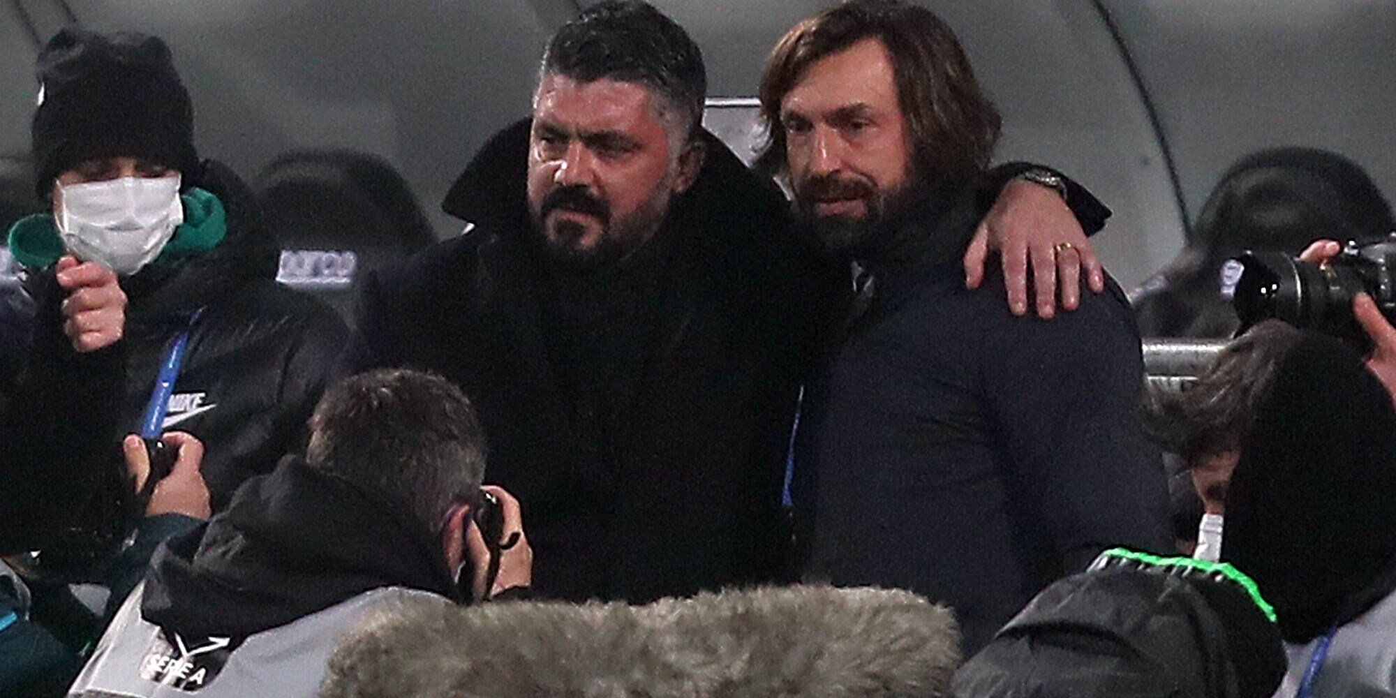 "Juve-Napoli? Pirlo e Gattuso arrivano alla pari alla sfida"