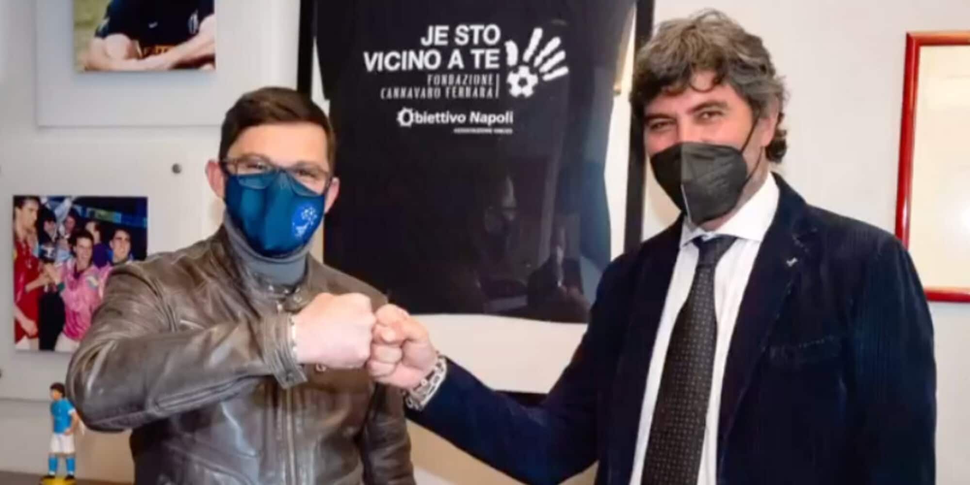 Fondazione Cannavaro Ferrara: il rider derubato dona 4mila euro