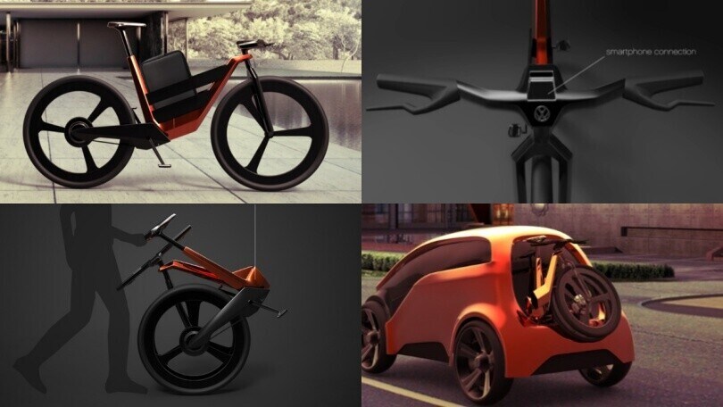 Volkswagen go2: e-bike e auto si uniscono