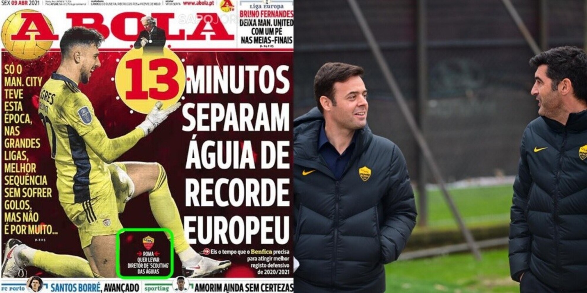 "Roma su Ferreira, capo scouting del Benfica"
