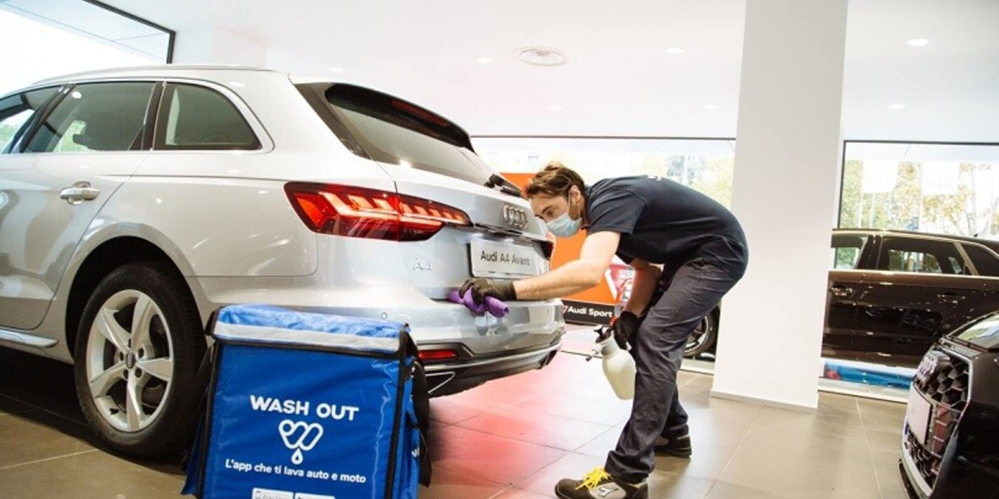 Wash Out, come lavare l'auto a domicilio