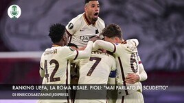 Ranking Uefa, la Roma risale. Pioli: "Mai parlato di scudetto"