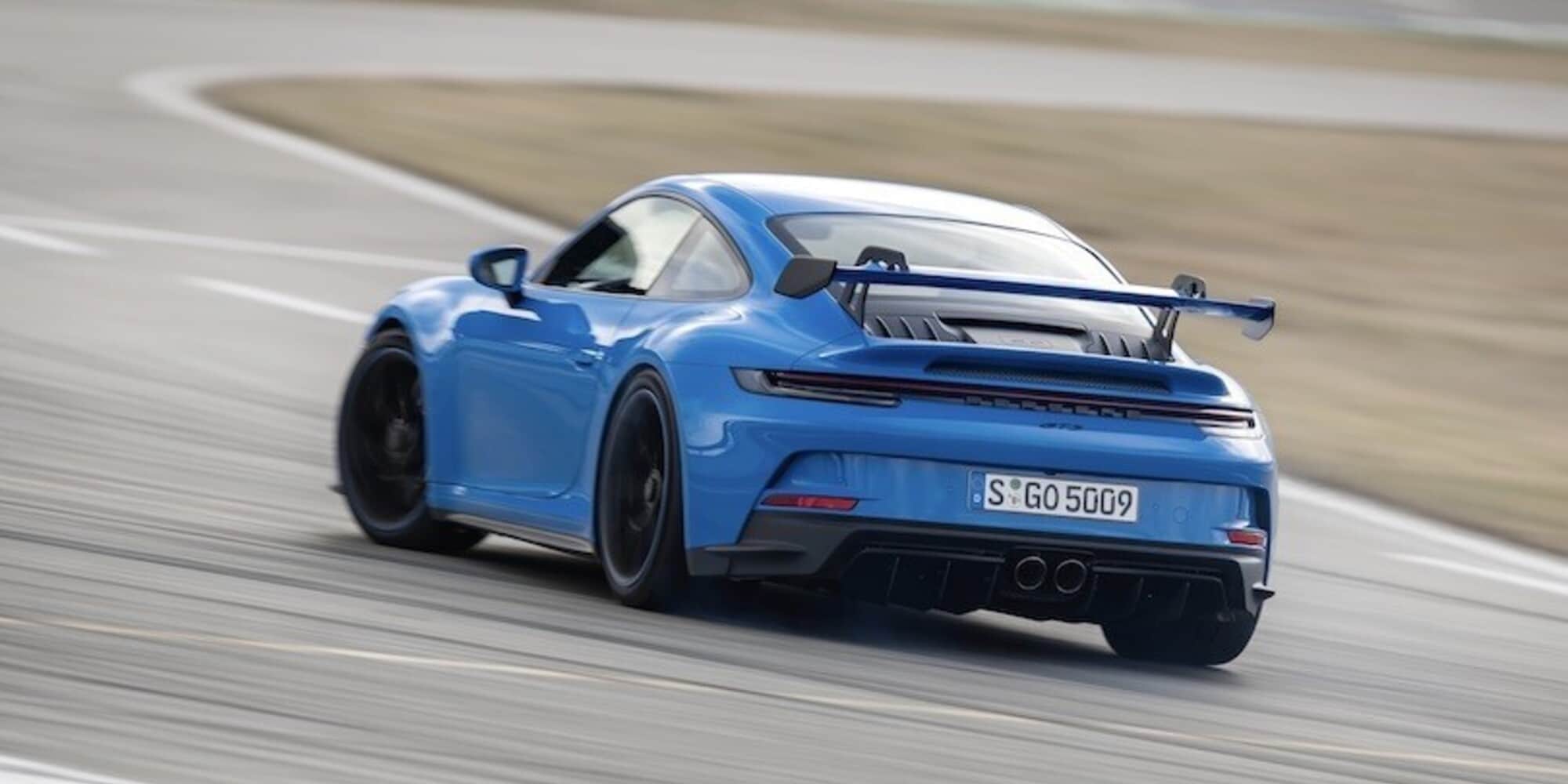 Porsche 911 GT3, motore e aerodinamica sono da pista