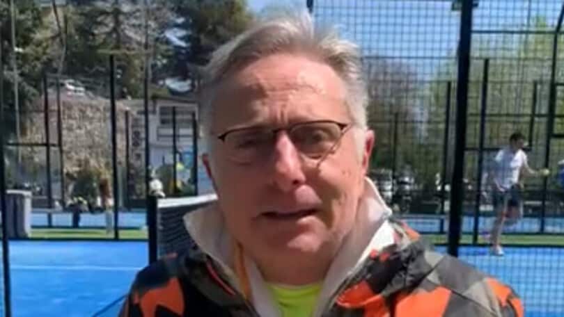 Bonolis: “Il Padel? Dopo il calcio è lo sport più bello del mondo”