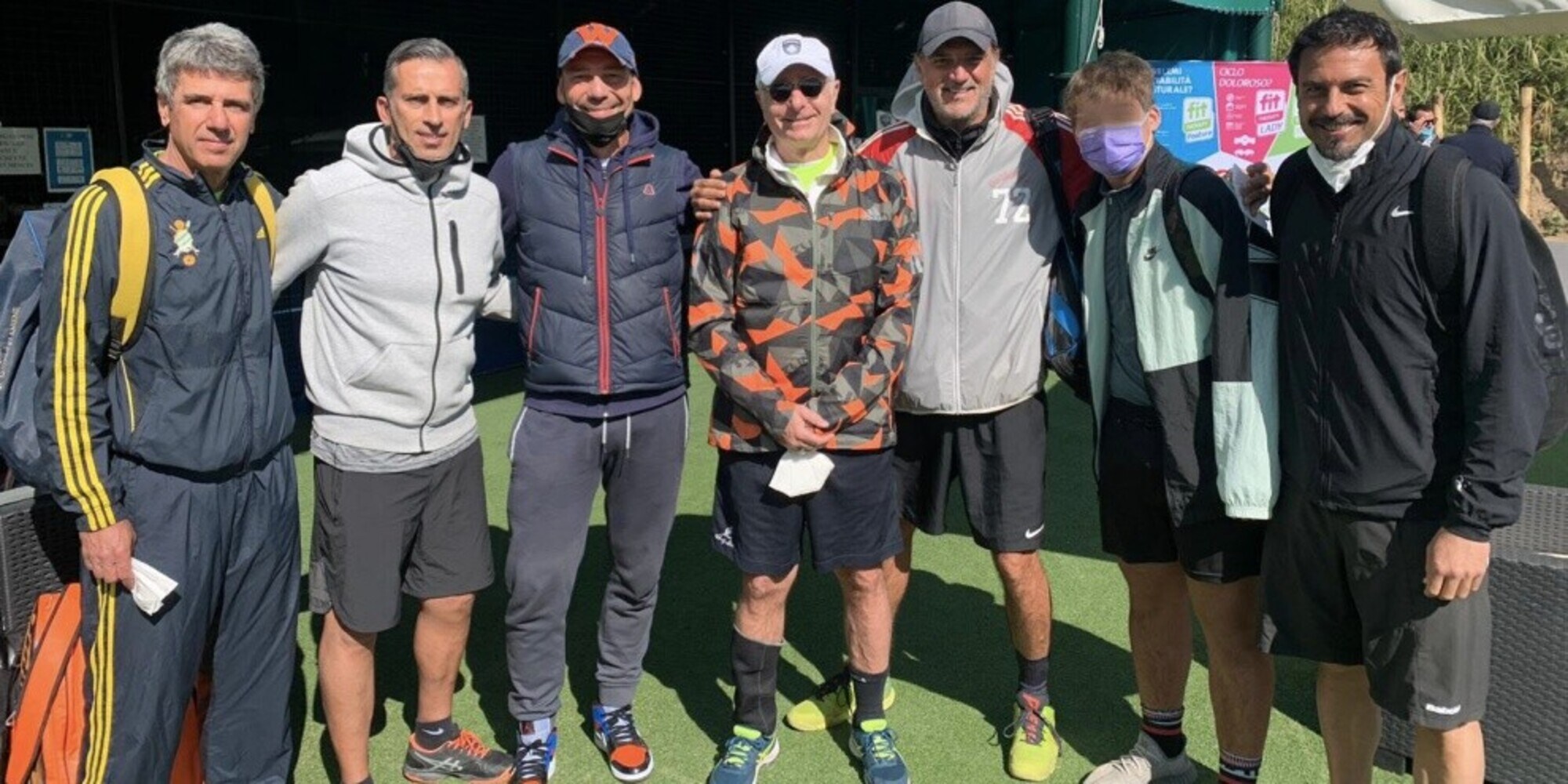Da Bonolis a Fiore: il Bailey Padel Club ospita vip ed ex calciatori