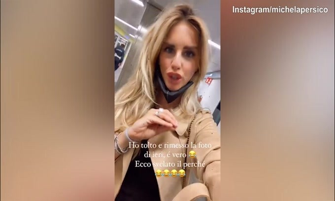 Michela Persico e il mistero della foto rimossa: "Vi spiego perchè.."