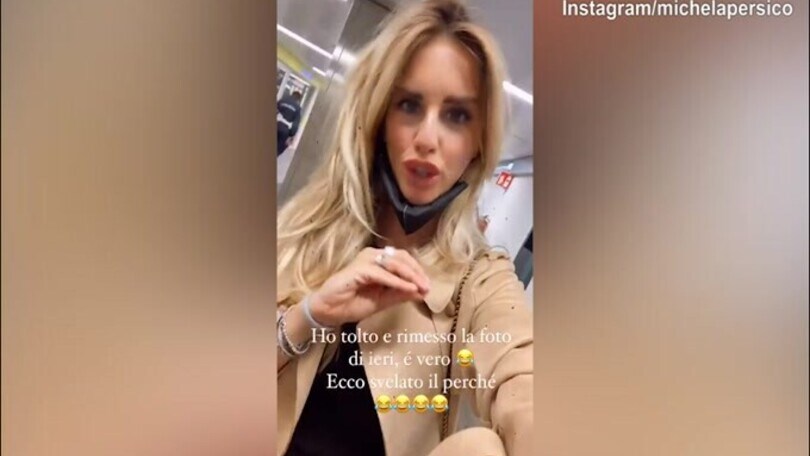 Michela Persico e il mistero della foto rimossa: "Vi spiego perchè.."