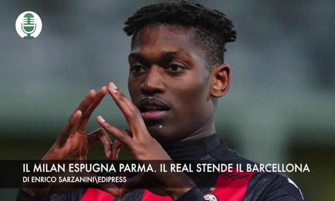 Il Milan espugna Parma. Il Real Madrid stende il Barcellona