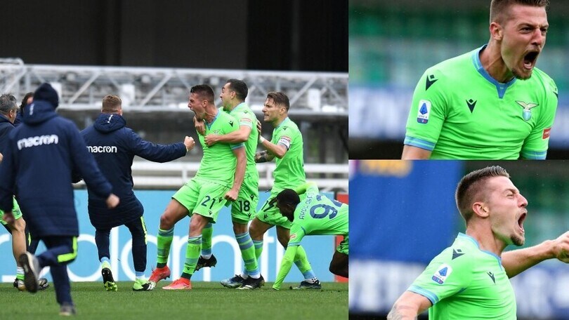 La Lazio agli ordini del Sergente: che abbraccio finale!