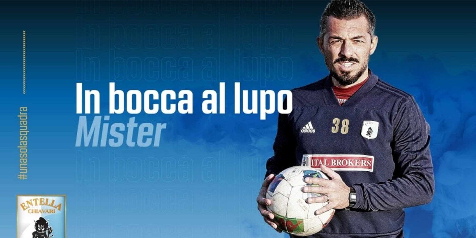 Serie B, Entella: esonerato Vivarini, ecco Volpe
