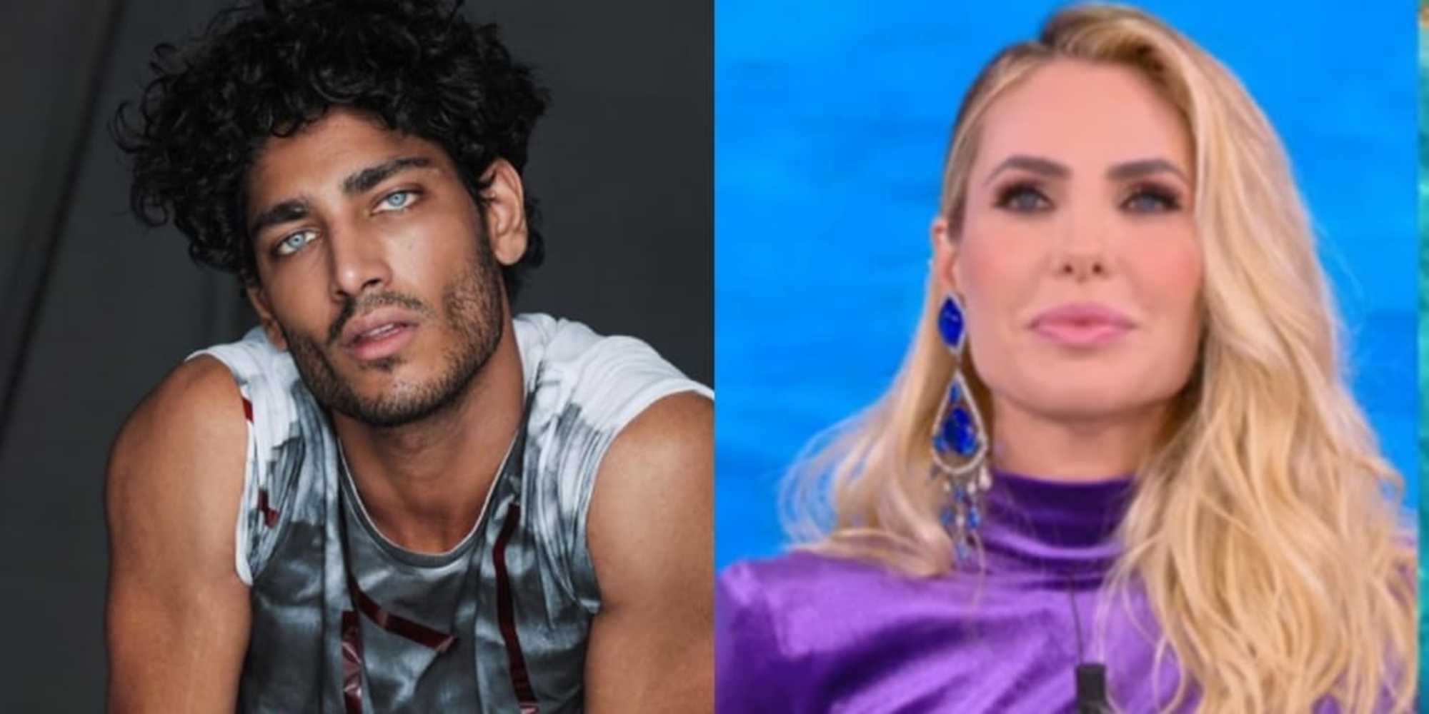 Ilary Blasi show in studio con Akash Kumar. Bufera social