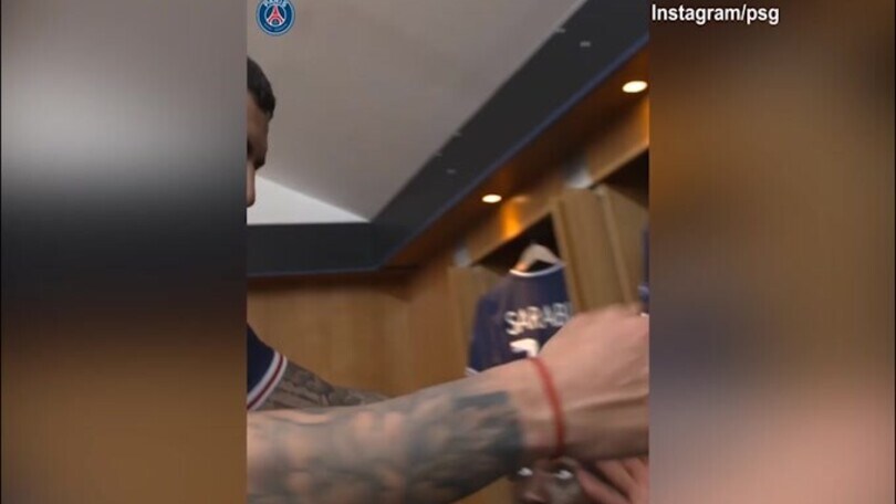 Champions League, PSG in semifinale: che festa negli spogliatoi