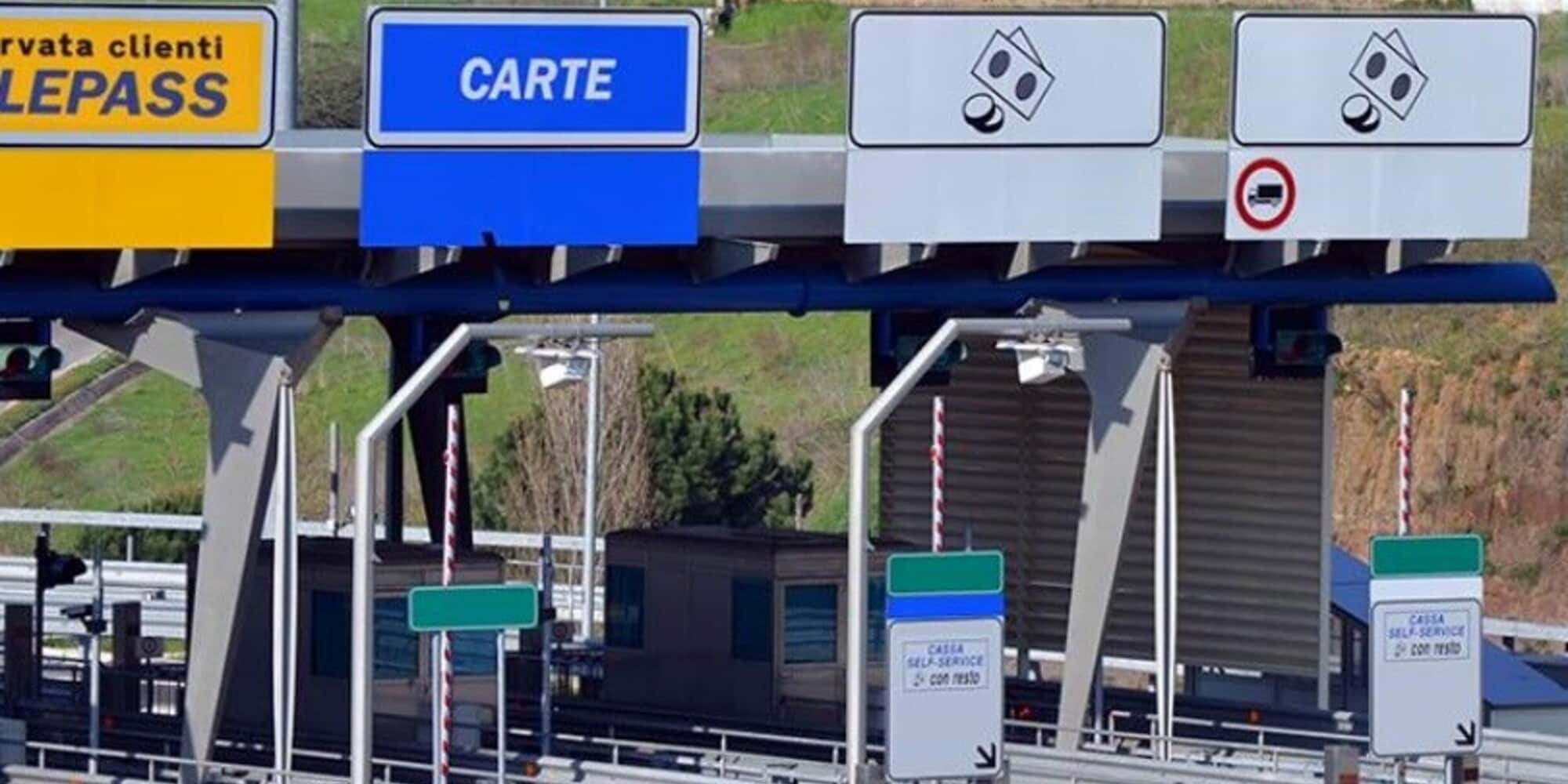 Passa 34 volte il casello di Arona senza pagare: farà 9 mesi in prigione