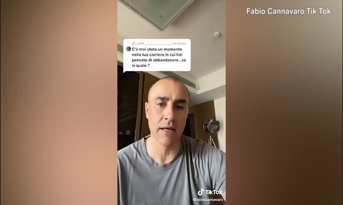 Fabio Cannavaro: "Quando ero all'Inter pensai al ritiro"