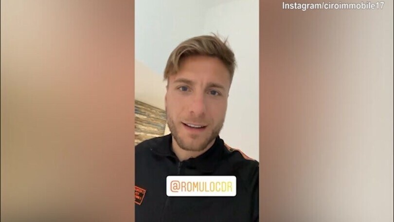 Ricordi Mondiali, i saluti tra Immobile e Romulo