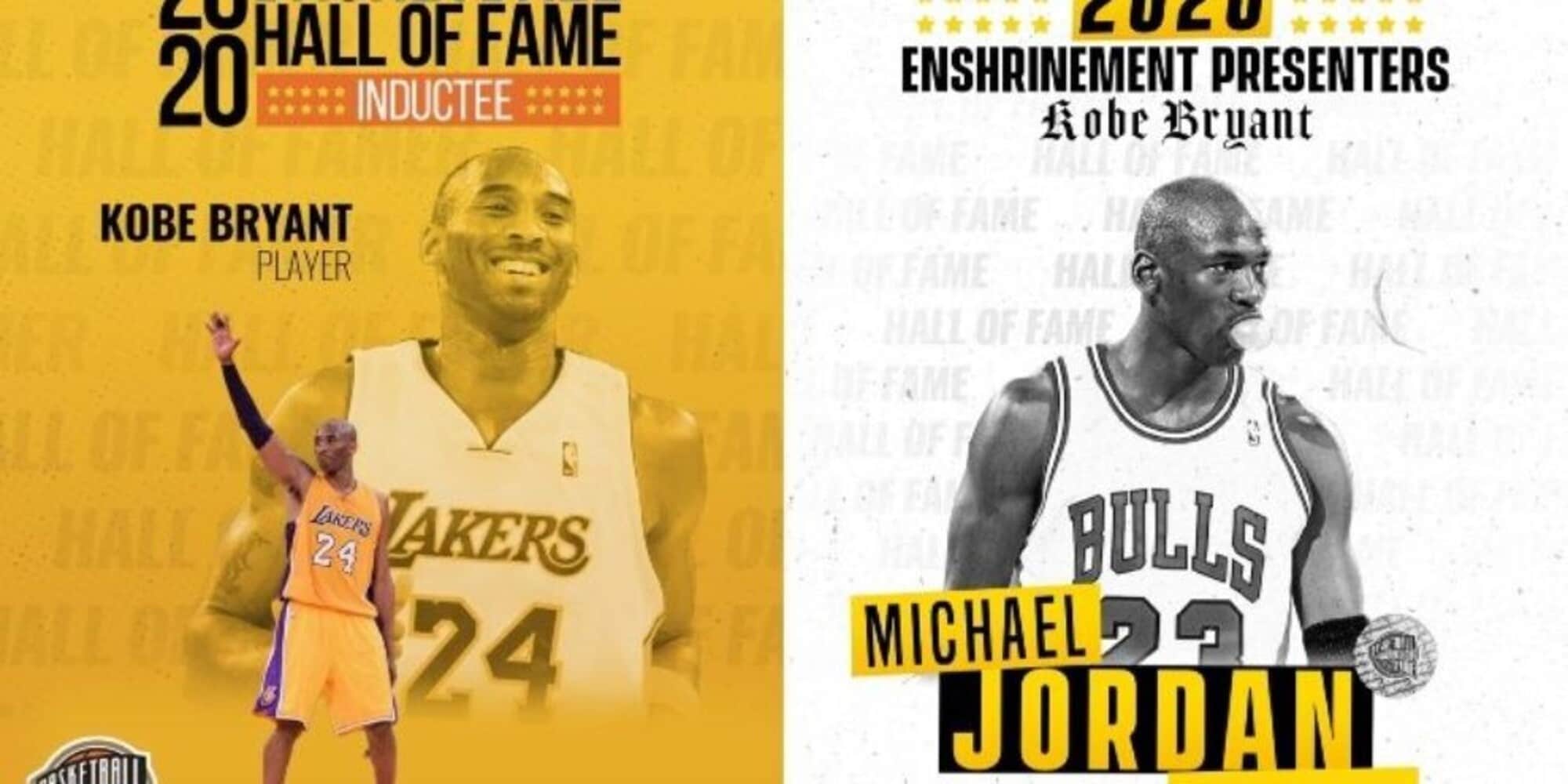 Kobe Bryant nella Hall of Fame: sarà Jordan a presentarlo