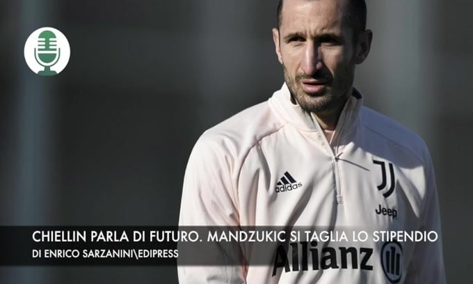 Chiellini parla di futuro. Mandzukic si taglia lo stipendio