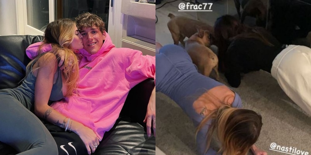 Zaniolo, plank esplosivo tra la madre e Chiara Nasti: la sfida social