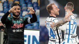 Napoli da applausi al Maradona: l’Inter si salva con Eriksen