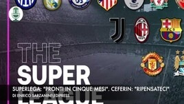 Superlega: "Pronti in cinque mesi". Ceferin: "Ripensateci subito"